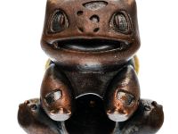 Бусина Бульбазавр, бронза/латунь