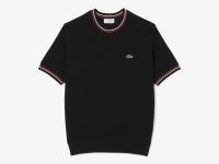 Мужская трикотажная футболка Lacoste из органического хлопка