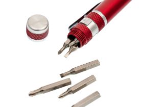 Отвертка, красная