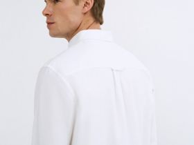 Рубашка из ткани оксфорд, Белый