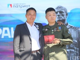 На главной площади Якутска чествовали ветеранов боевых действий