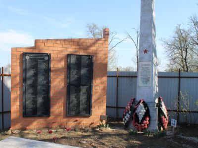 Братская могила советских воинов