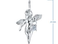 Подвеска из серебра э0612пд02155000
