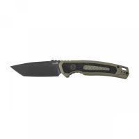 Автоматический складной нож Kershaw Launch 16, сталь CPM-M4 Cerakote, рукоять алюминий/trac-tec, оливковый