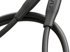 Кабель VLP Lite Color Line USB-C / Apple Lightning 1 м Чёрный