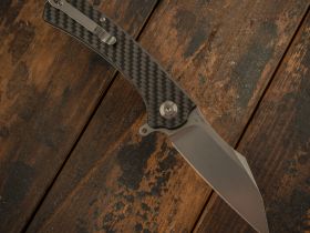 Складной нож CJRB Talla, сталь D2, рукоять карбон