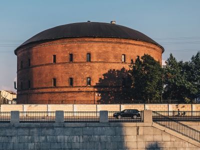 Газгольдер Главного газового завода Общества столичного освещения
