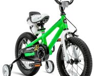 Детский велосипед Royal Baby Freestyle Steel 14, год 2022, цвет Зеленый