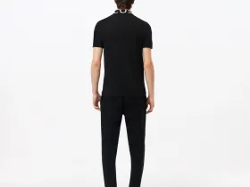 Мужские брюки Lacoste для спорта из меланжевой смеси хлопка