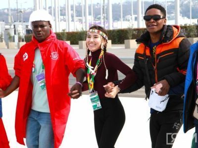 Делегация Якутии встретилась с участниками Всемирного фестиваля молодежи из Африки