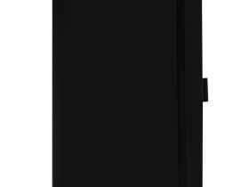 Скетчбук Гамма "Студия" А5 100 л 110 г, черный, твердая обложка, на резинке, белая