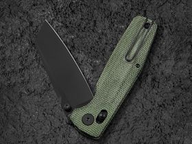 Нож складной Bestech Slasher, сталь D2, рукоять микарта, зеленый