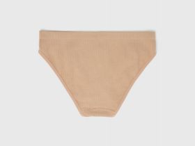 Бесшовные трусы-брифы, Бежевый