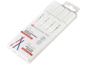 Набор акрил маркеры двусторонних Сонет Популяр цвета 4цв