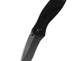 Полуавтоматический складной нож Kershaw Blur, сталь Sandvik 14C28N, рукоять алюминий, черный