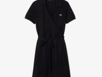 Платье Lacoste с поясом из ткани Пике