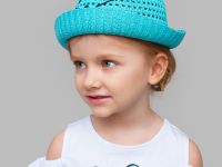 Шляпа текстильная для девочек