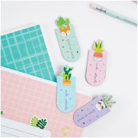 Закладки магнитные для книг MESHU "Succulent" 4 шт, 70*165 мм