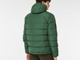 Мужская стёганая куртка Lacoste с капюшоном