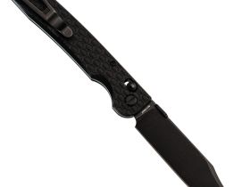 Складной нож Daggerr Pike All Black DL, сталь 8Cr14MoV, рукоять термопластик FRN, черный