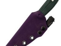 Нож Barmaley Knives Буратино L, сталь VG-10, рукоять Микарта, зеленый