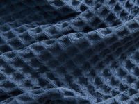 Полотенце вафельное Francesca, синее