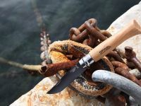 Нож складной Opinel №10 VRI Tradition Inox, сталь Sandvik™ 12С27, рукоять бук, 123100