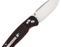 Складной нож CJRB Shale, сталь AR-RPM9, рукоять G-10 красно-черная