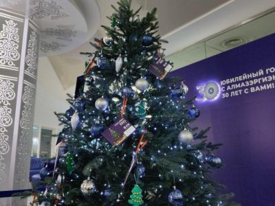 «Ёлка добра»: солнечные дети поверили в чудеса благодаря клиентам АЭБ