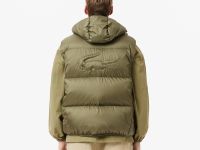 Мужской влагоотталкивающий жилет Lacoste с капюшоном