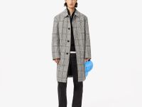 Мужской шерстяной свитер Lacoste на молнии с высоким воротом