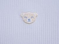 Лонгслив в рубчик для девочек, Голубой