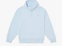 Женская хлопковая толстовка Lacoste с высоким воротом