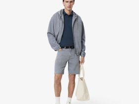 Мужское поло Lacoste PARIS стандартного кроя