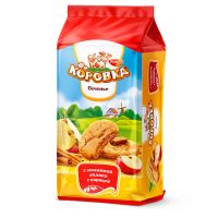 Печенье «Коровка» с начинкой яблоко с корицей, 160 гр