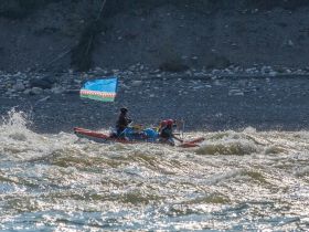 Река Индигирка. Через Ущелье Восторга и Восхищения! Маршрут: п. Усть-Нера - с. Хонуу