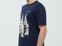 Футболка из хлопка с принтом