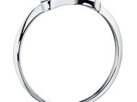 Кольцо из белого золота с бриллиантом э0901кц04200851