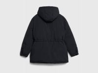 Пуховик для девочек, Черный