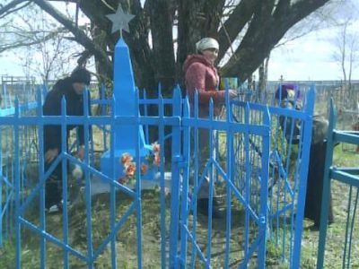 Одиночная могила майора м/с Храмова Григория Ивановича, погибшего в июле 1943 года. Обелиск установлен в 1968 году