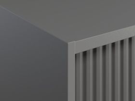 Шкаф-купе Беррингтон 2.1-120x220 Графитовый