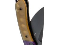 Складной нож Kizer Mini Momo, сталь Nitro-V, рукоять алюминий/Ultem