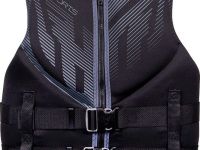 Жилет мужской неопреновый, черный с серым, размер S