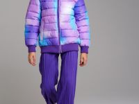 Куртка текстильная с полиуретановым покрытием для девочек