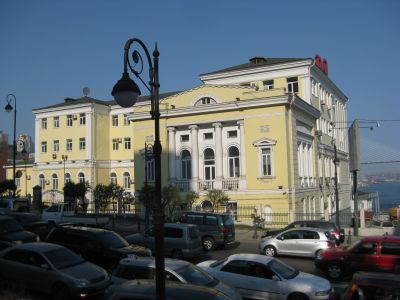 Здание управления Уссурийской железной дороги