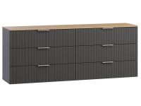 Комод Енссон 182x72 Графитовый