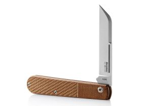 Складной нож LionSteel Barlow Slim Dom, сталь M390, рукоять микарта