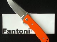 Нож с фиксированным клинком Fantoni, HB Fixed, FAN/HBFxBkOrKy, сталь CPM-S35VN, рукоять стеклотекстолит G-10, оранжевый