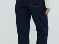 Джинсы Mom с высокой посадкой, Синий