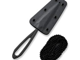 Шейный нож CIVIVI D-Art Black, сталь D2